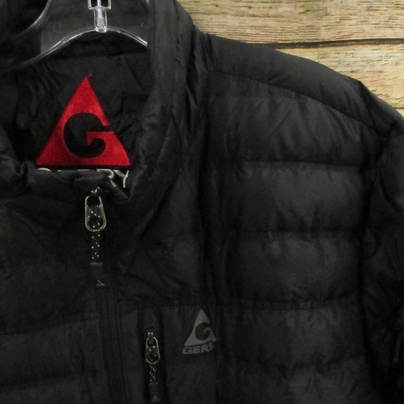 GERRY Black Puffer Zip-Front Power 650 Jacket Men's XL - Picture 10 of 16